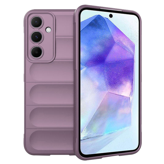 Puzdro pre Samsung Galaxy A55 5G A556, Techsuit, Magic Shield, fialové