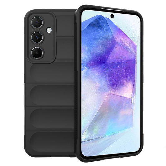 Puzdro pre Samsung Galaxy A55 5G A556, Techsuit, Magic Shield, Čierne