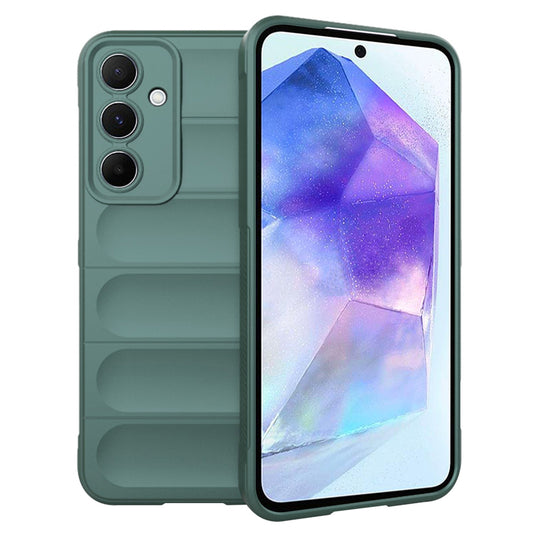 Puzdro pre Samsung Galaxy A55 5G A556, Techsuit, Magic Shield, Zelené