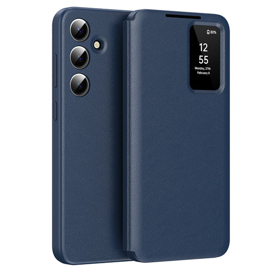 Puzdro pre Samsung Galaxy A55 5G A556, Techsuit, SmartView, Modré