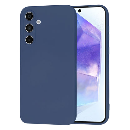 Puzdro pre Samsung Galaxy A55 5G A556, Techsuit, SoftFlex, Tmavomodrá