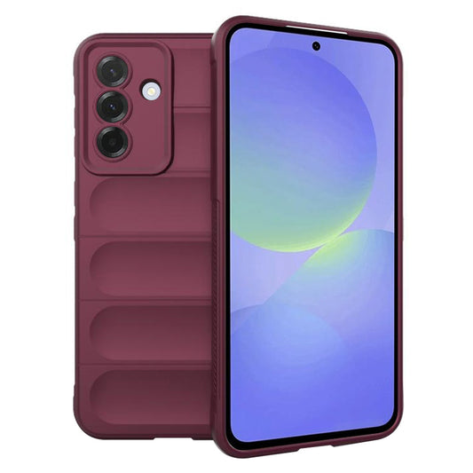 Puzdro pre Samsung Galaxy A56 A566 / A36 A366, Techsuit, Magic Shield, Bordová