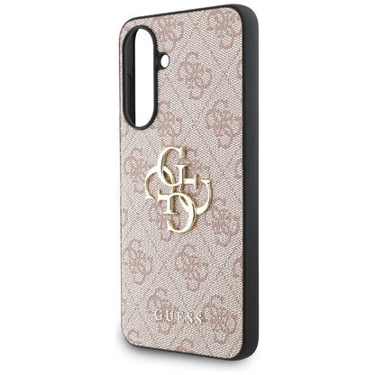 Puzdro pre Samsung Galaxy A56 A566, Guess, 4G Big Logo, Ružové