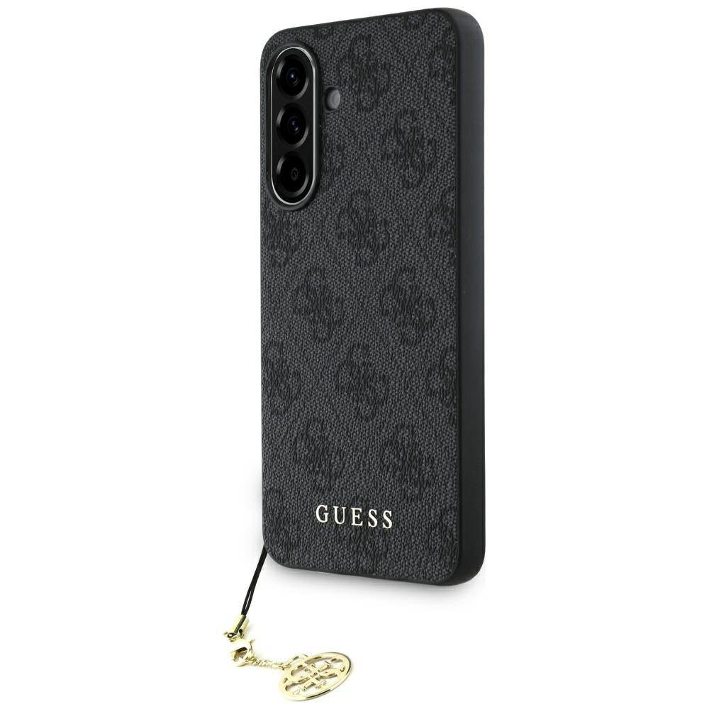 Puzdro pre Samsung Galaxy A56 A566, Guess, 4G Charm, Čierne