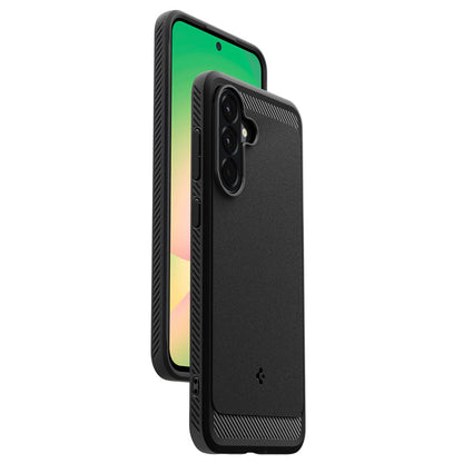 Puzdro pre Samsung Galaxy A56 A566, Spigen, Rugged Armor, Čierne ACS09225
