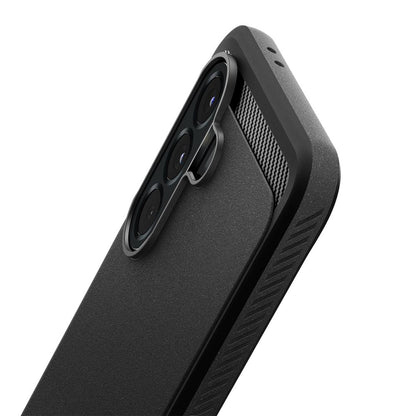 Puzdro pre Samsung Galaxy A56 A566, Spigen, Rugged Armor, Čierne ACS09225