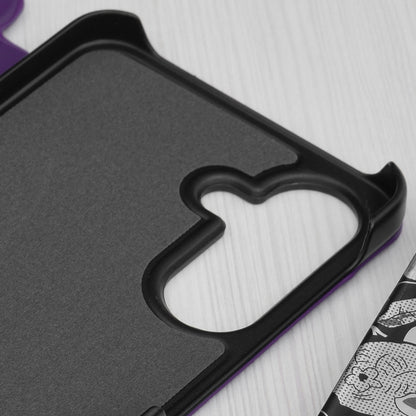 Puzdro pre Samsung Galaxy A56 A566, Techsuit, eFold, fialové