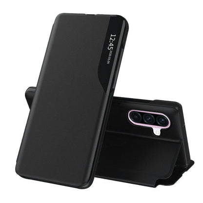 Puzdro pre Samsung Galaxy A56 A566, Techsuit, eFold, Čierne