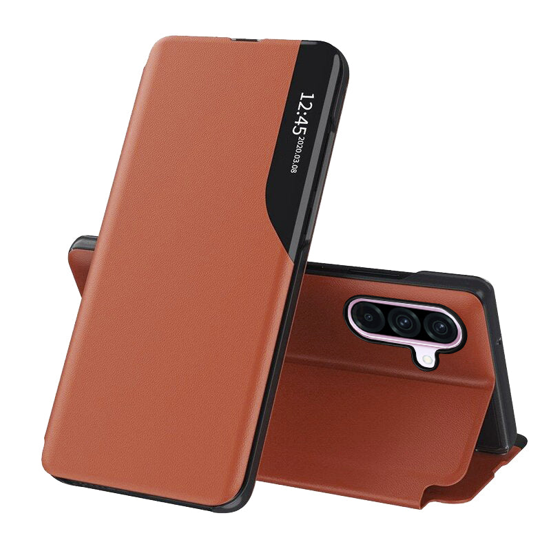 Case for Samsung Galaxy A56 A566, Techsuit, eFold, Orange