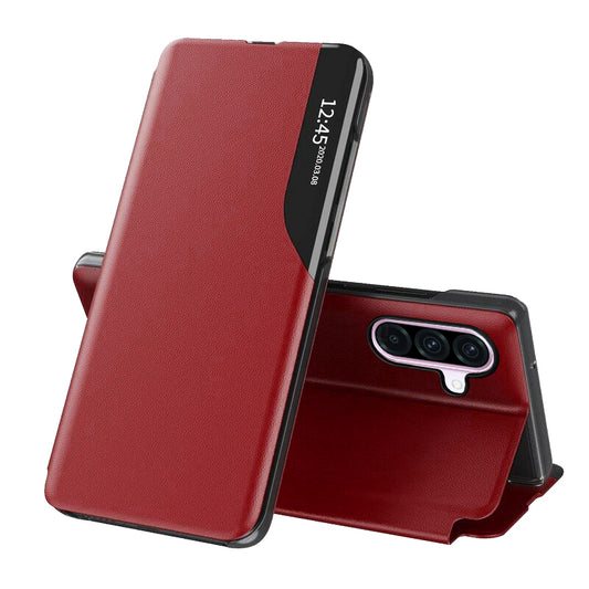 Puzdro pre Samsung Galaxy A56 A566, Techsuit, eFold, Červené