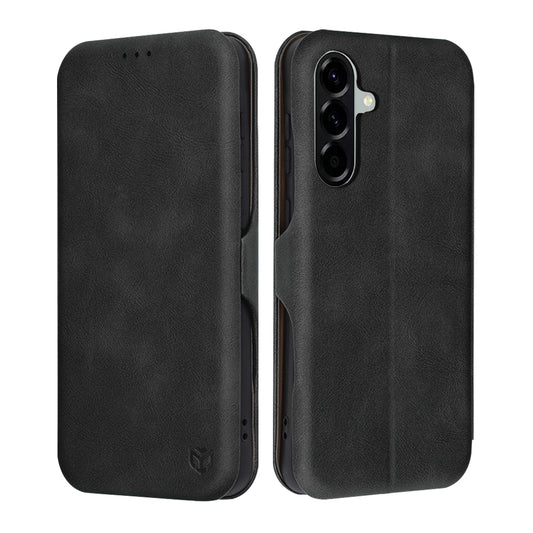 Puzdro pre Samsung Galaxy A56 A566, Techsuit, Safe Wallet Plus, Čierne