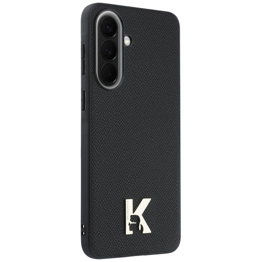 Puzdro na Samsung Galaxy A57 5G, Karl Lagerfeld, Karl Head Logo, čierne