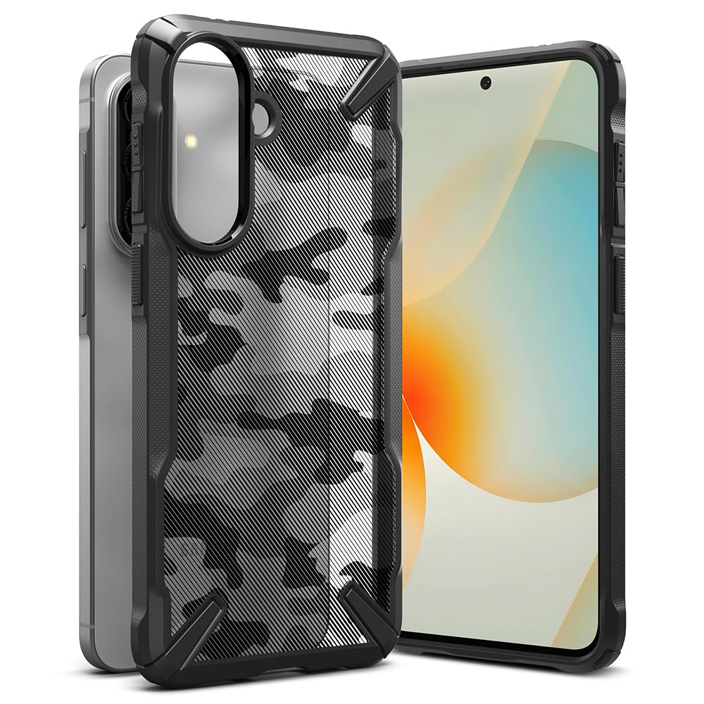 Puzdro pre Samsung Galaxy A57 5G, Ringke, Fusion X, Camouflage
