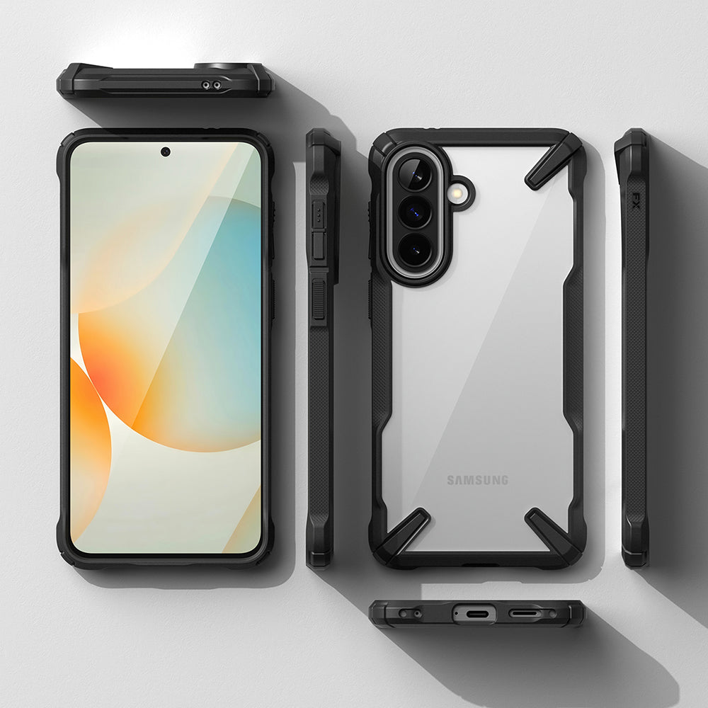 Puzdro pre Samsung Galaxy A57 5G, Ringke, Fusion X, Čierne