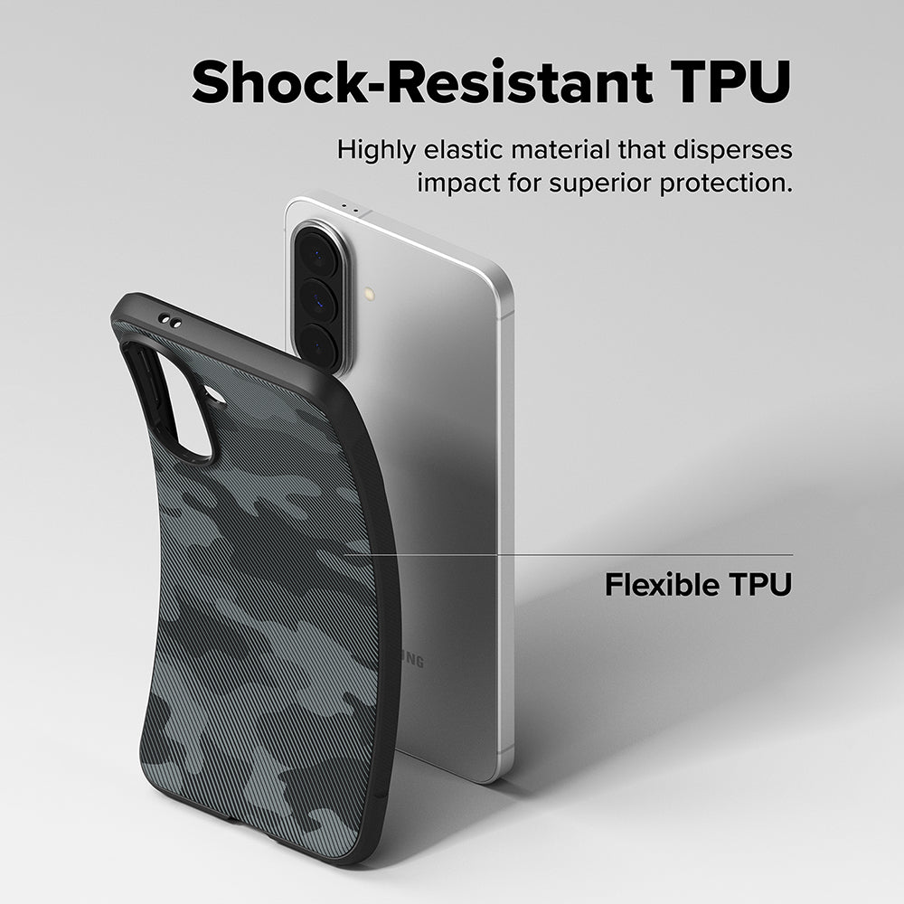 Puzdro pre Samsung Galaxy A57 5G, Ringke, Onyx, Camouflage