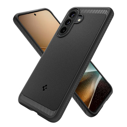 Puzdro pre Samsung Galaxy A57 5G, Spigen, Rugged Armor, Čierne ACS09794
