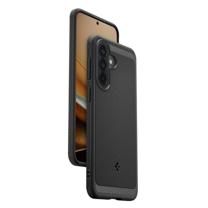 Puzdro pre Samsung Galaxy A57 5G, Spigen, Rugged Armor, Čierne ACS09794
