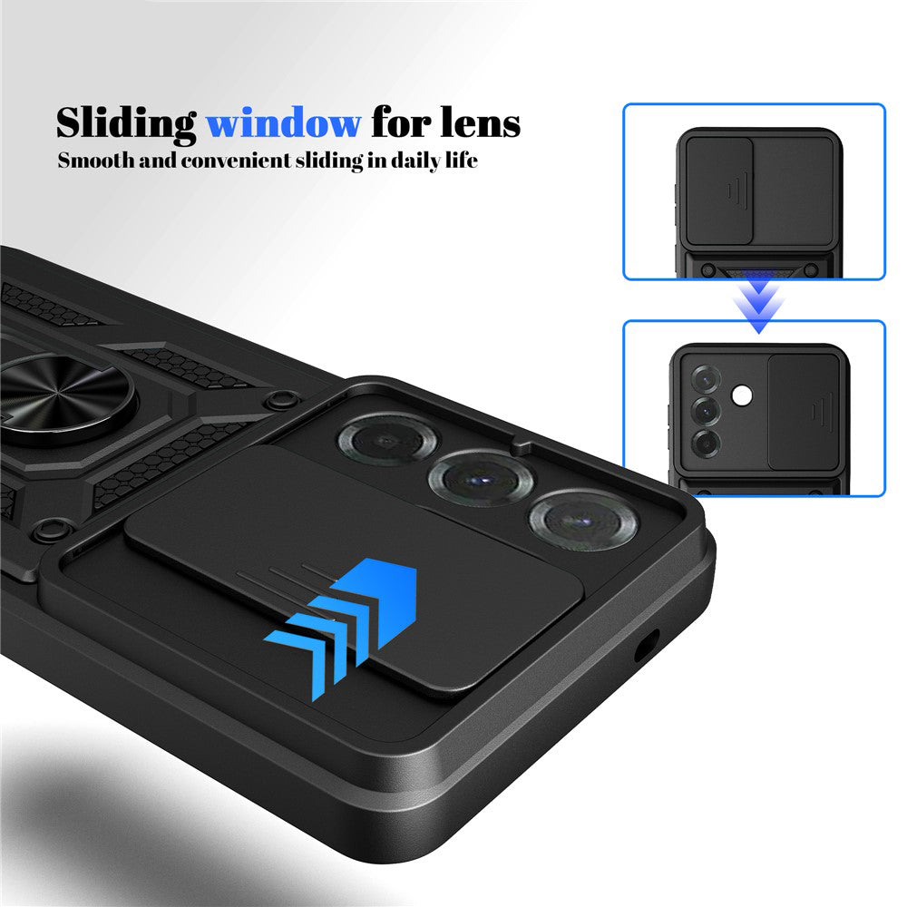 Puzdro pre Samsung Galaxy A57 5G, Techsuit, CamShield, Ružové Zlato