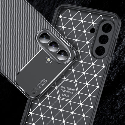 Puzdro pre Samsung Galaxy A57 5G, Techsuit, CarbonFiber, Čierne