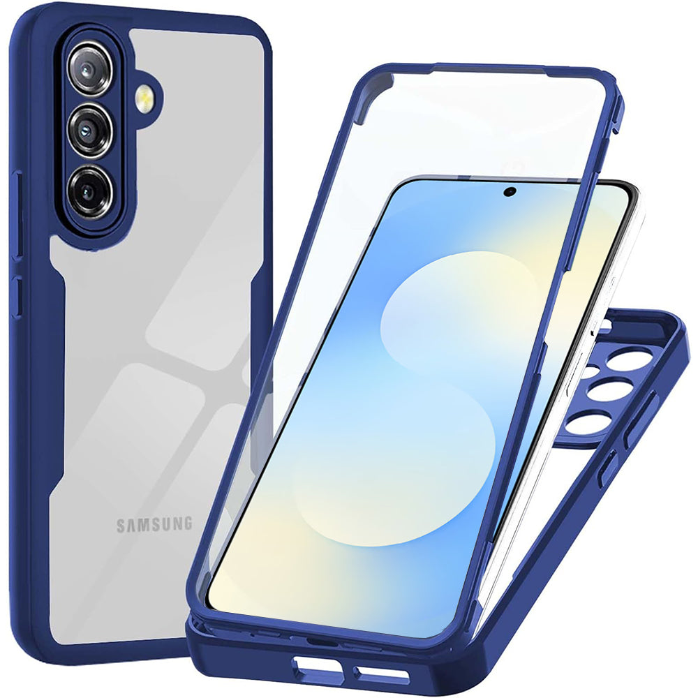 Puzdro pre Samsung Galaxy A57 5G, Techsuit, ColorVerse 360, Modrá