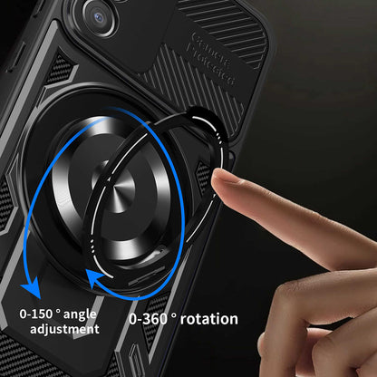 Puzdro pre Samsung Galaxy A57 5G, Techsuit, RuggedCam, Čierne