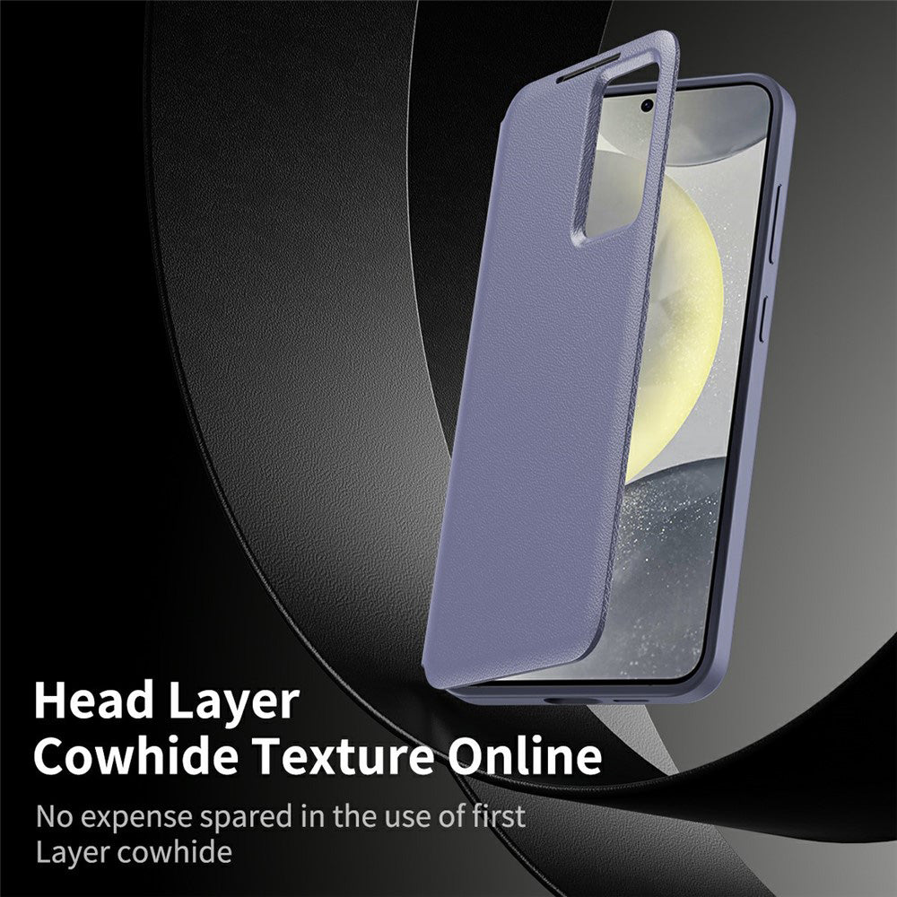 Puzdro pre Samsung Galaxy A57 5G, Techsuit, SmartView, Fialové