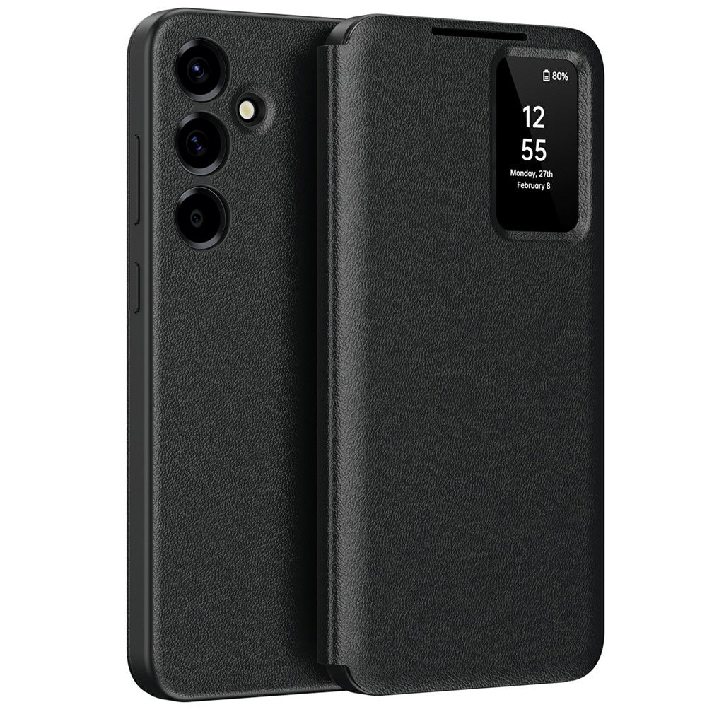 Puzdro pre Samsung Galaxy A57 5G, Techsuit, SmartView, Čierne