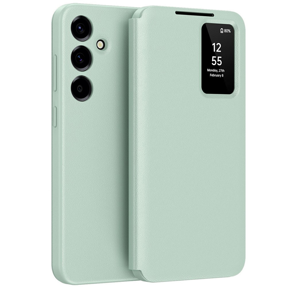 Puzdro pre Samsung Galaxy A57 5G, Techsuit, SmartView, Zelené