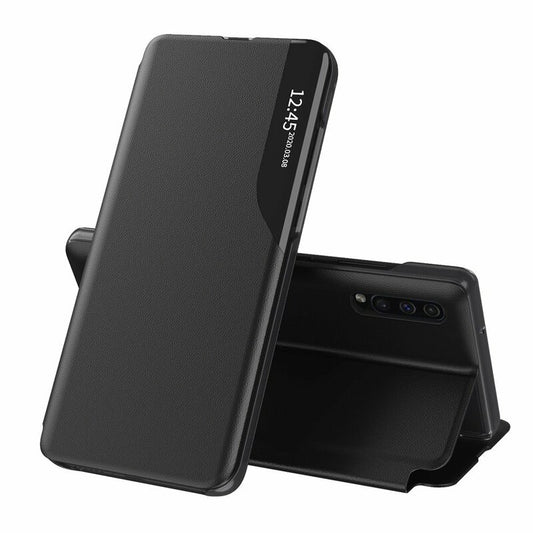 Puzdro pre Samsung Galaxy A70s A707 / A70 A705, Techsuit, eFold, Čierne