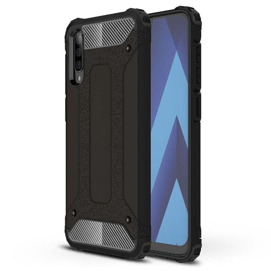 Puzdro pre Samsung Galaxy A70s A707 / A70 A705, Techsuit, Hybrid Armor, Čierne