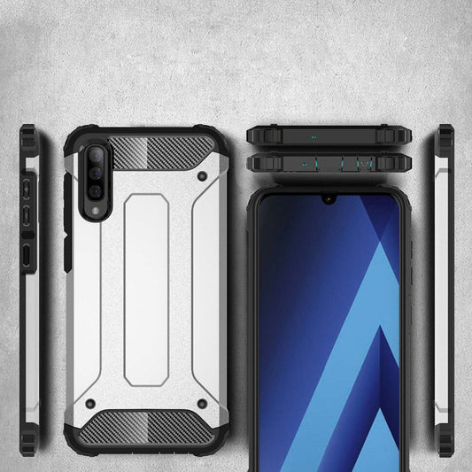Puzdro pre Samsung Galaxy A70s A707 / A70 A705, Techsuit, Hybrid Armor, Čierne