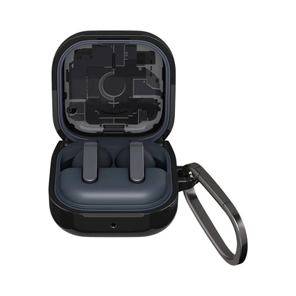 Obal na Samsung Galaxy Buds4 / Buds4 Pro, Spigen, Ultra Hybrid, čierny ACS11201