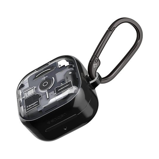 Obal na Samsung Galaxy Buds4 / Buds4 Pro, Spigen, Ultra Hybrid, čierny ACS11201