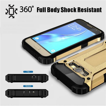 Puzdro pre Samsung Galaxy J5 J500, Techsuit, Hybrid Armor, Čierne