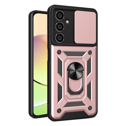 Puzdro pre Samsung Galaxy M15, Techsuit, CamShield, Ružové