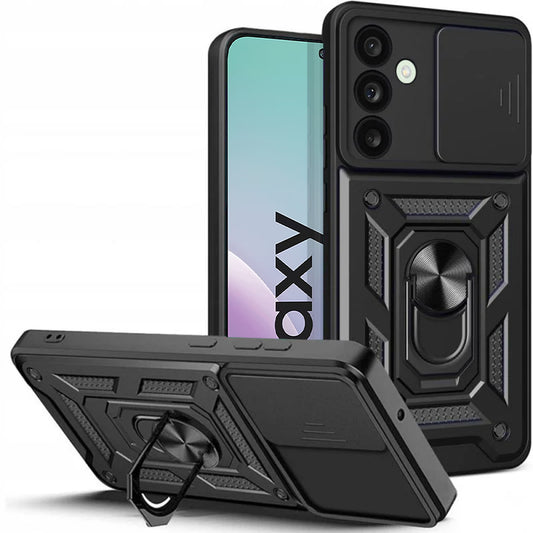 Puzdro pre Samsung Galaxy M56 M566, Techsuit, CamShield, Čierne