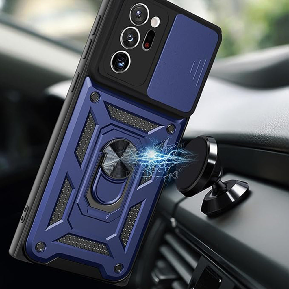 Puzdro pre Samsung Galaxy Note 20 5G N981 / Note 20 N980, Techsuit, CamShield, Čierne
