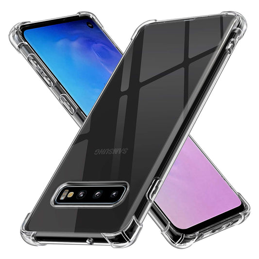 Obal na Samsung Galaxy S10 G973, Techsuit, nárazuvzdorný priehľadný, transparentný
