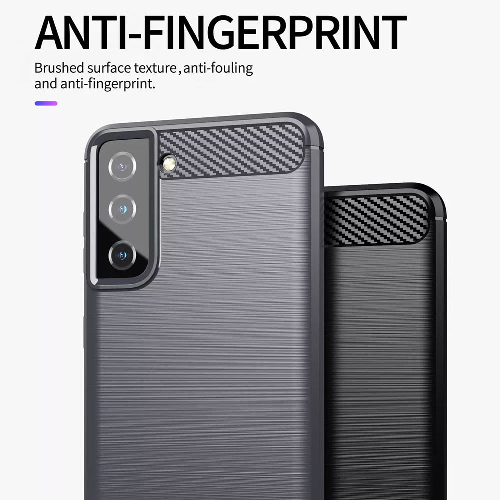 Puzdro pre Samsung Galaxy S20 FE 2022 G781 / S20 FE 5G G781 / S20 FE G780, Techsuit, Karbón, Modrá