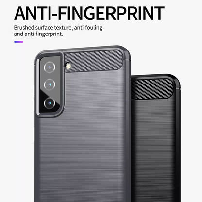 Puzdro pre Samsung Galaxy S20 FE 2022 G781 / S20 FE 5G G781 / S20 FE G780, Techsuit, Karbón, Modrá