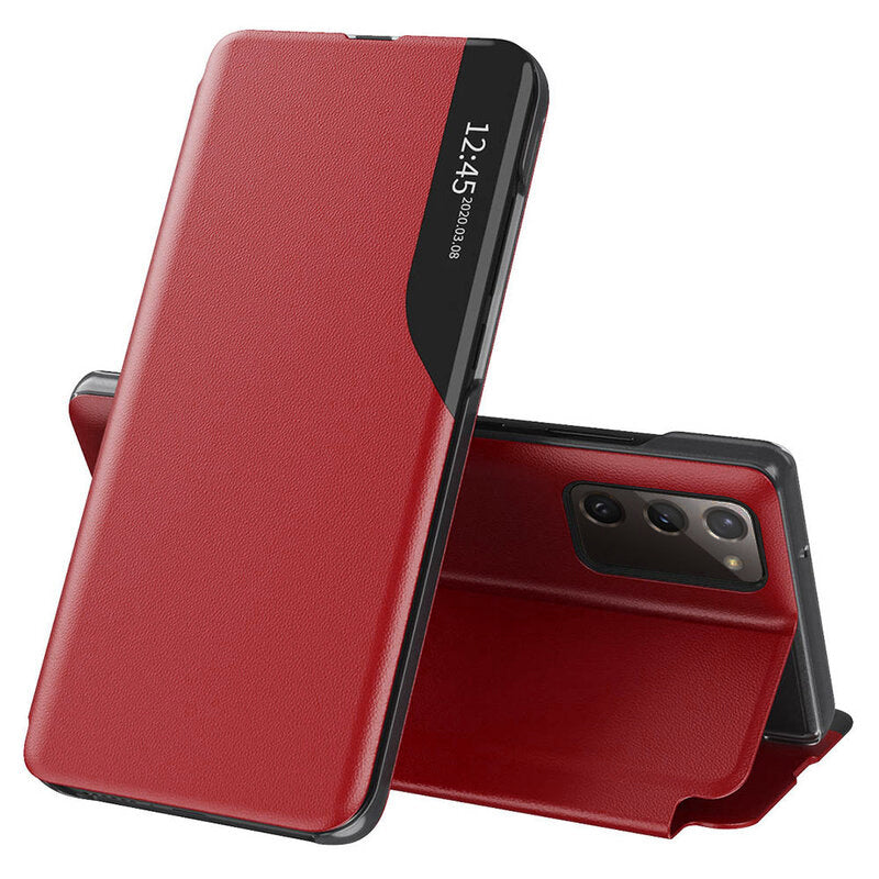 Puzdro pre Samsung Galaxy S20 FE 2022 G781 / S20 FE 5G G781 / S20 FE G780, Techsuit, eFold, Červené
