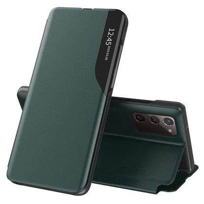Puzdro pre Samsung Galaxy S20 FE 2022 G781 / S20 FE 5G G781 / S20 FE G780, Techsuit, eFold, Zelené