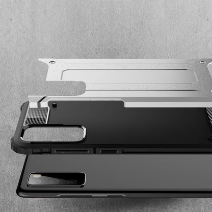 Puzdro pre Samsung Galaxy S20 FE 2022 G781 / S20 FE 5G G781 / S20 FE G780, Techsuit, Hybrid Armor, Čierne