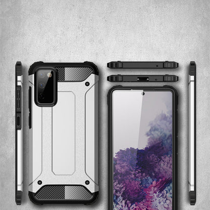 Puzdro pre Samsung Galaxy S20 FE 2022 G781 / S20 FE 5G G781 / S20 FE G780, Techsuit, Hybrid Armor, Čierne