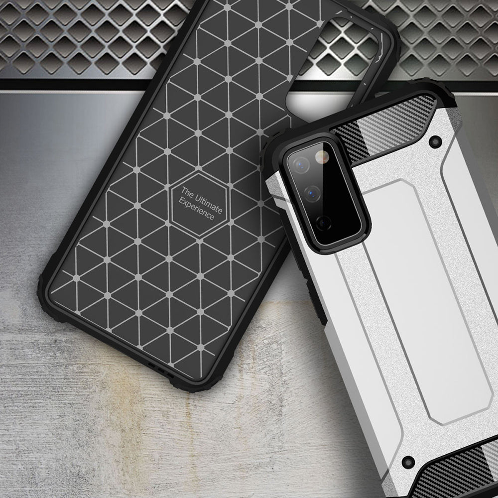 Puzdro pre Samsung Galaxy S20 FE 2022 G781 / S20 FE 5G G781 / S20 FE G780, Techsuit, Hybrid Armor, Čierne