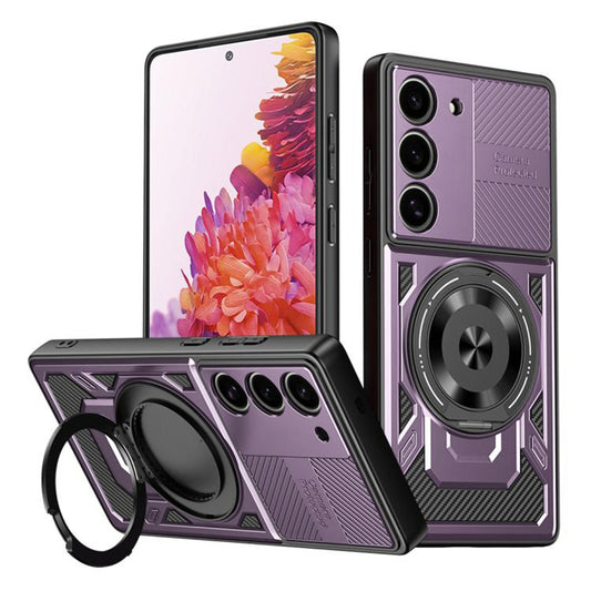 Puzdro pre Samsung Galaxy S20 FE 2022 G781 / S20 FE 5G G781 / S20 FE G780, Techsuit, RuggedCam, Fialové