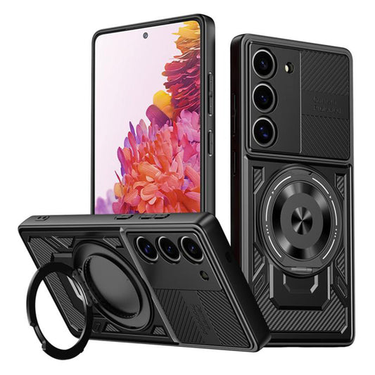 Puzdro pre Samsung Galaxy S20 FE 2022 G781 / S20 FE 5G G781 / S20 FE G780, Techsuit, RuggedCam, Čierna