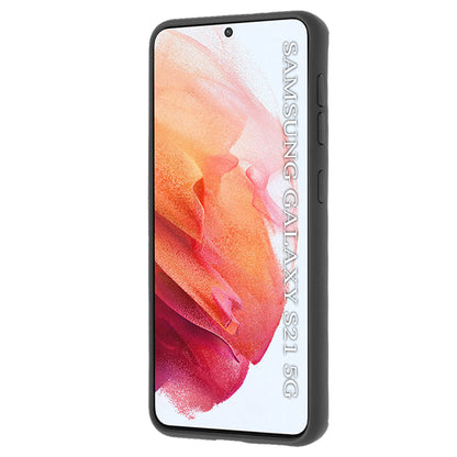Puzdro pre Samsung Galaxy S21 5G G991, Techsuit, Glinth, Čierne