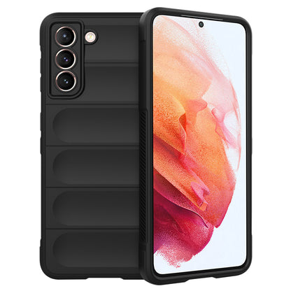 Puzdro pre Samsung Galaxy S21 5G G991, Techsuit, Magic Shield, Čierne