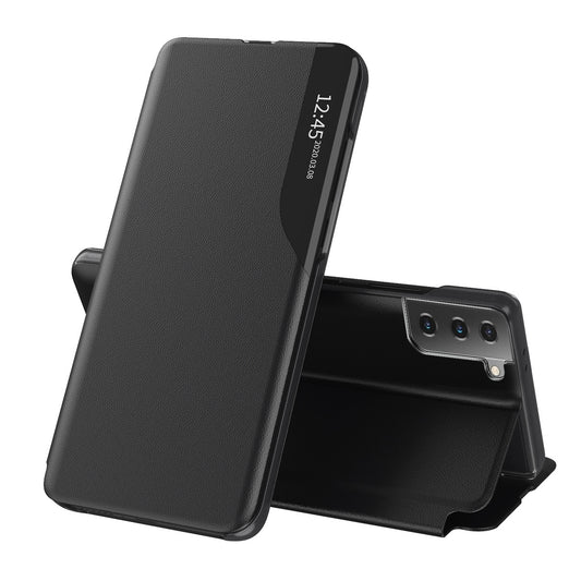 Puzdro pre Samsung Galaxy S21 FE 5G G990, Techsuit, eFold, Čierne